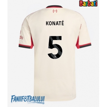 Liverpool Ibrahima Konate #5 Tricou Fotbal Replică 2025-26 Barbati Deplasare